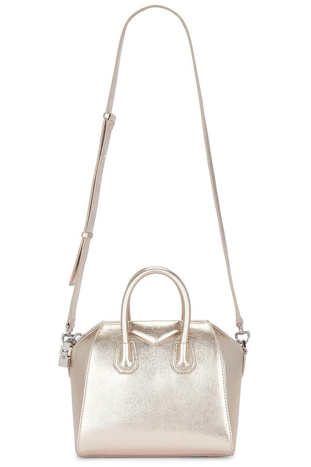 Givenchy Mini Antigona Bag in Metallic Neutral Product Image