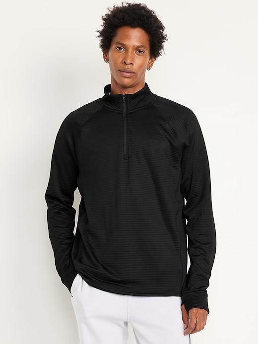 Go-Dry Cool Waffle Quarter Zip Product Image