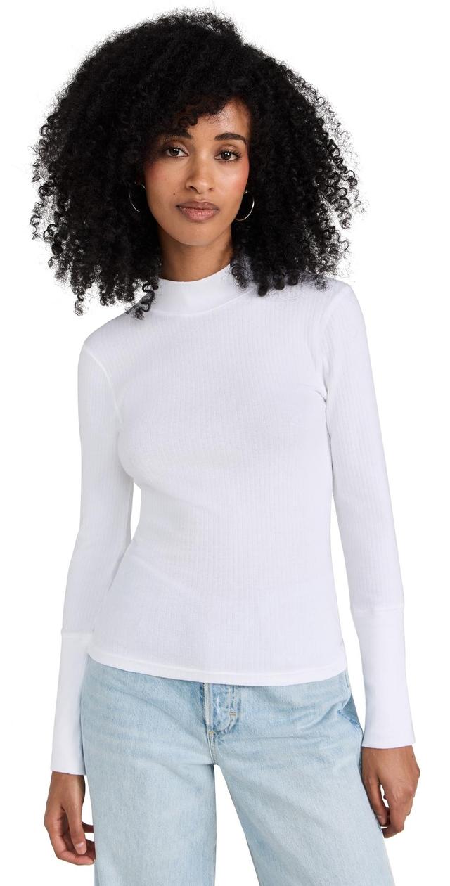 Free People The Rickie Mock Neck T-Shirt Product Image