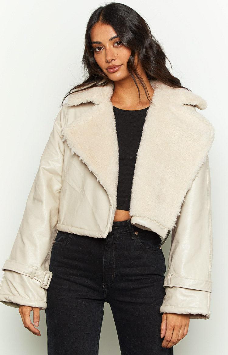 Lioness Off Duty Cream Jacket Product Image