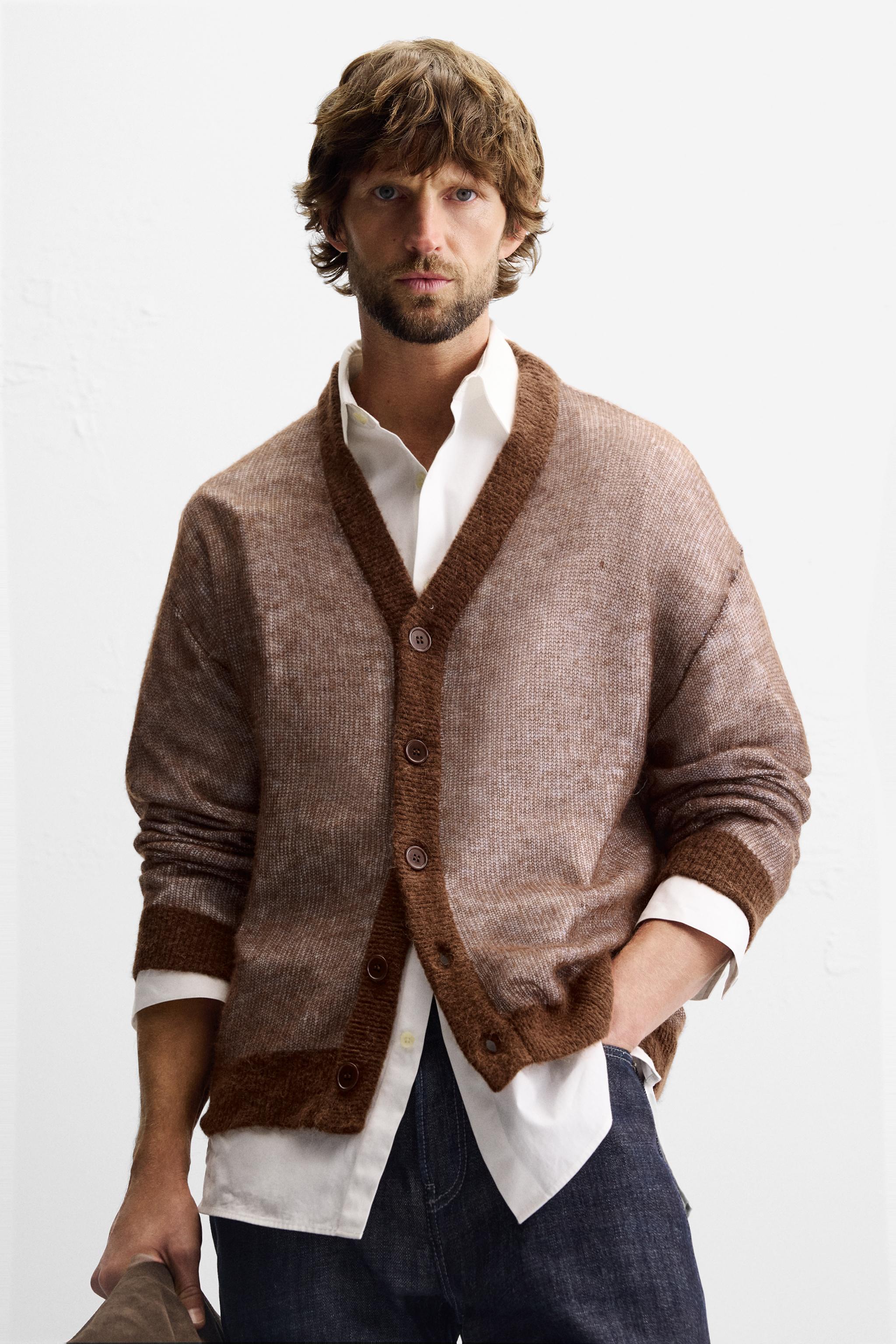 CONTRAST CARDIGAN Product Image