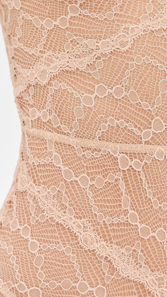 Kiki De Montparnasse Mon Cheri Thong Bodysuit | Shopbop Product Image