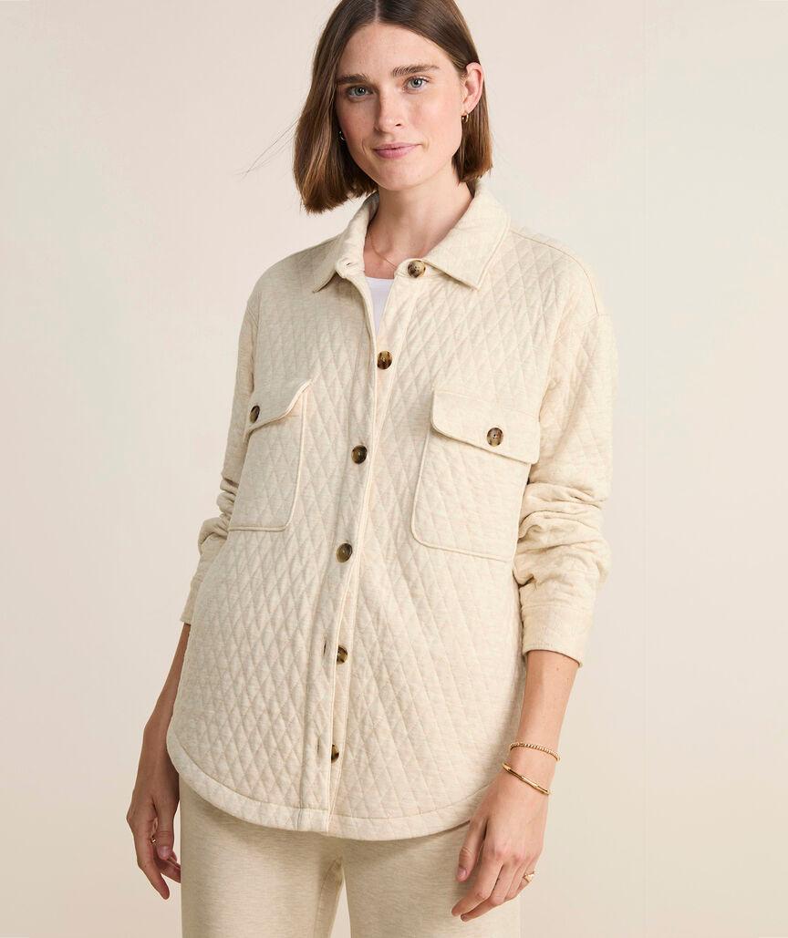 Quilted Dreamcloth® Shirt Jacket Product Image