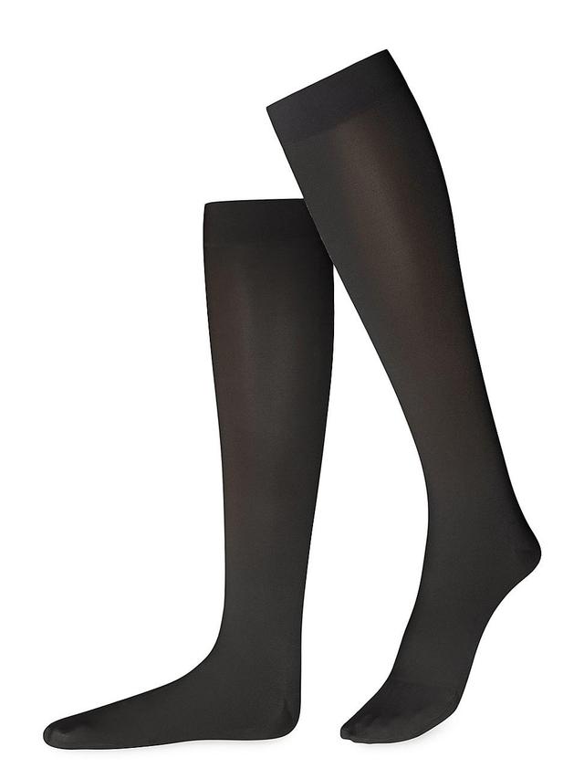 Womens Knee-High Translucent 30 Socks Product Image