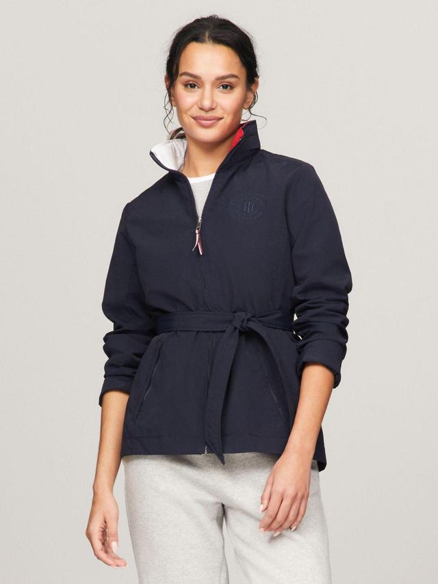 Tommy Hilfiger Women's Belted Hilfiger Yacht Jacket Product Image