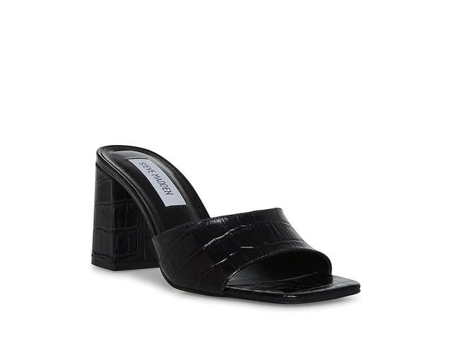 Steve Madden Alaya Heeled Sandal Croco) Women's Shoes Product Image