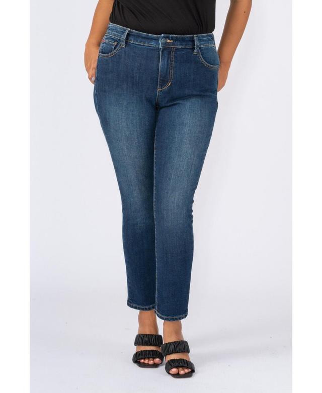 Womens High-Rise Ankle-Crop Jeans Product Image