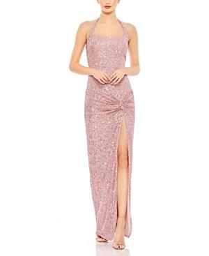 Womens Ieena Sequined Knotted Gown Product Image