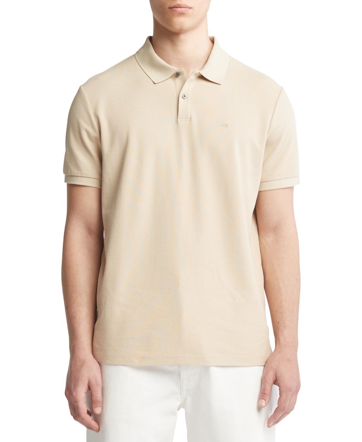 Calvin Klein Mens Pique Solid Polo Product Image