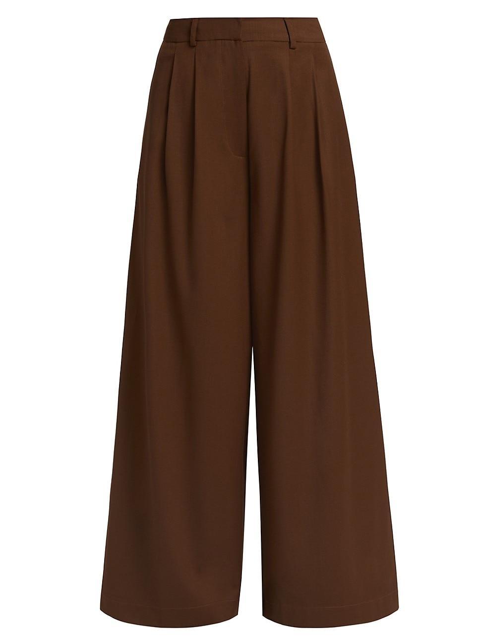 Womens Caseros Dominique Wide-Leg Tailored Pants Product Image