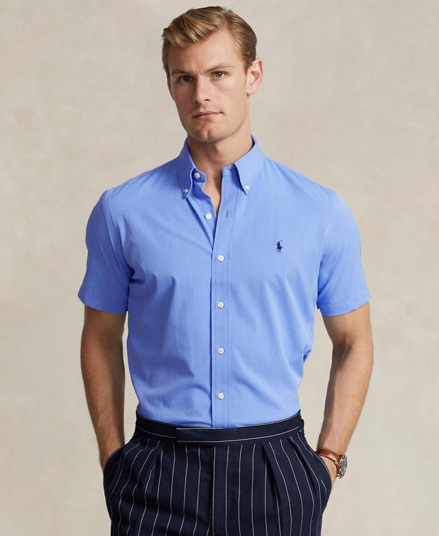 Polo Ralph Lauren Classic Fit Performance Stretch Short Sleeve Twill Woven Shirt Product Image