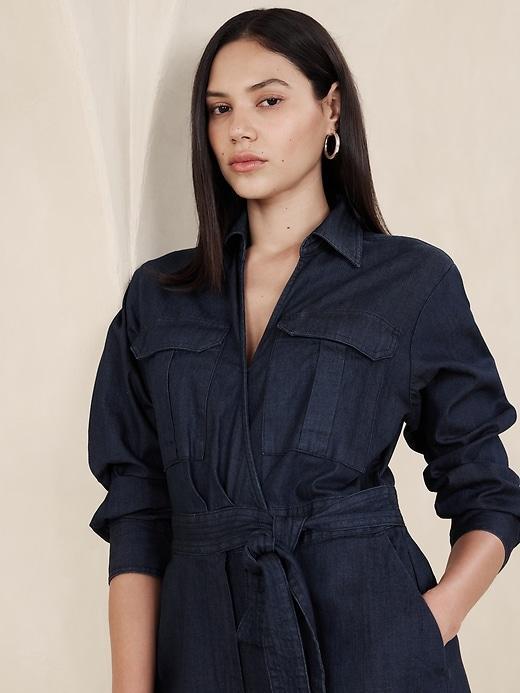 Denim Jumpsuit Product Image