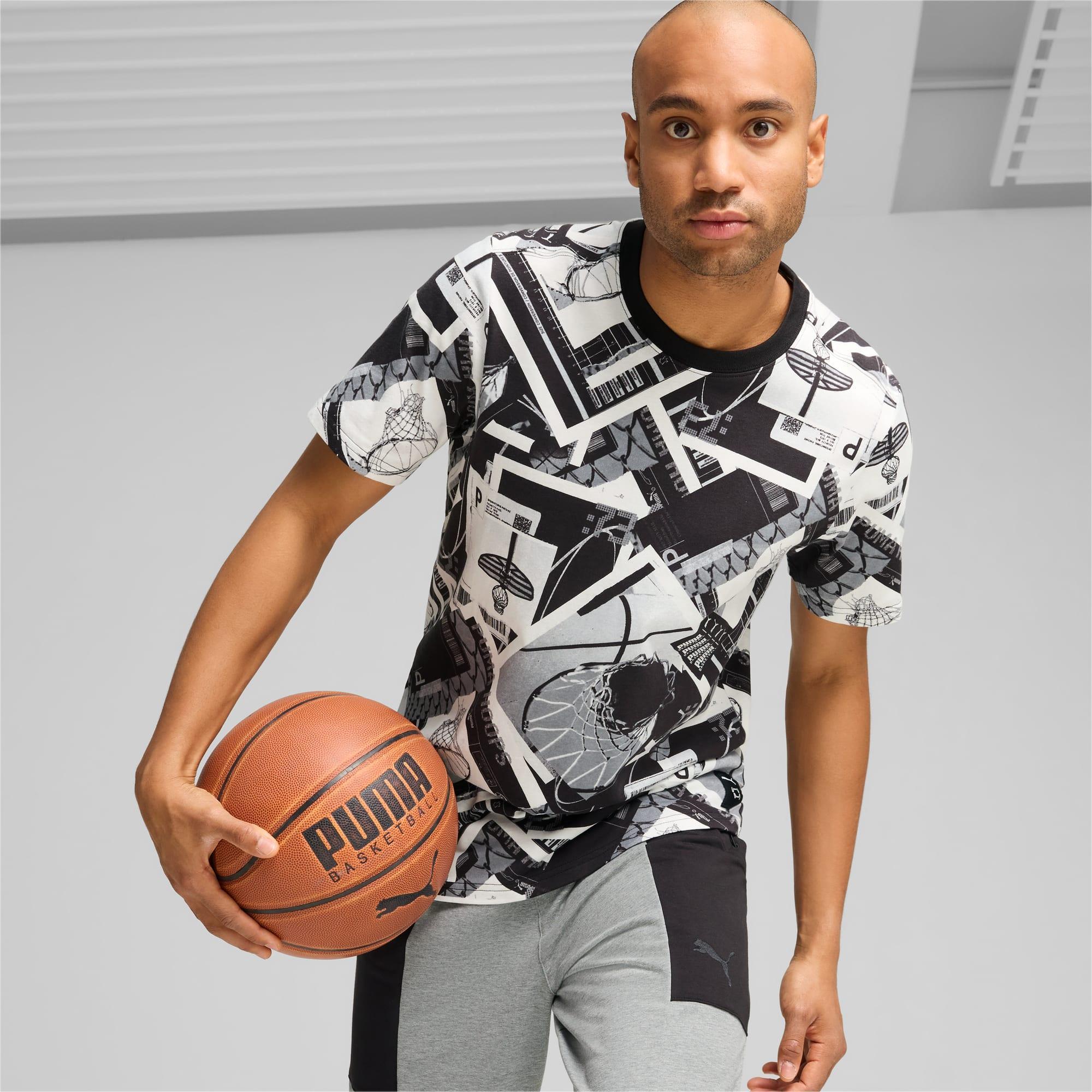 Winning Shot All-Over Print Men's Basketball Tee Product Image