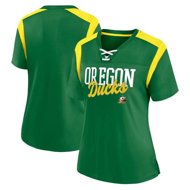 NCAA Oregon Ducks Womens Jersey T-Shirt Product Image