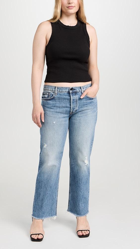 ASKK NY Low Rise Straight Jeans | Shopbop Product Image