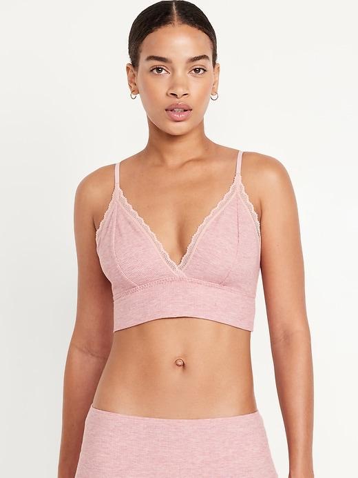 Longline Waffle Bralette Product Image