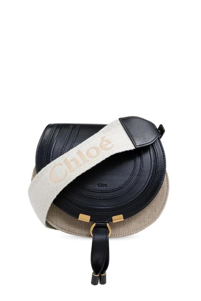 Womens Black Marcie Small Leather Cross-body Bag Product Image