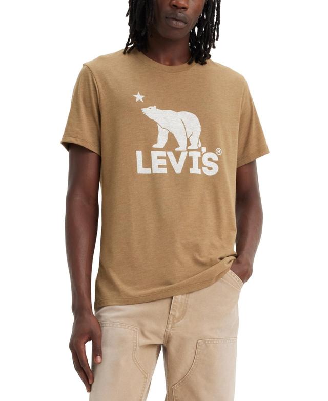 Levis Mens Polar Bear Logo Graphic T-Shirt Product Image