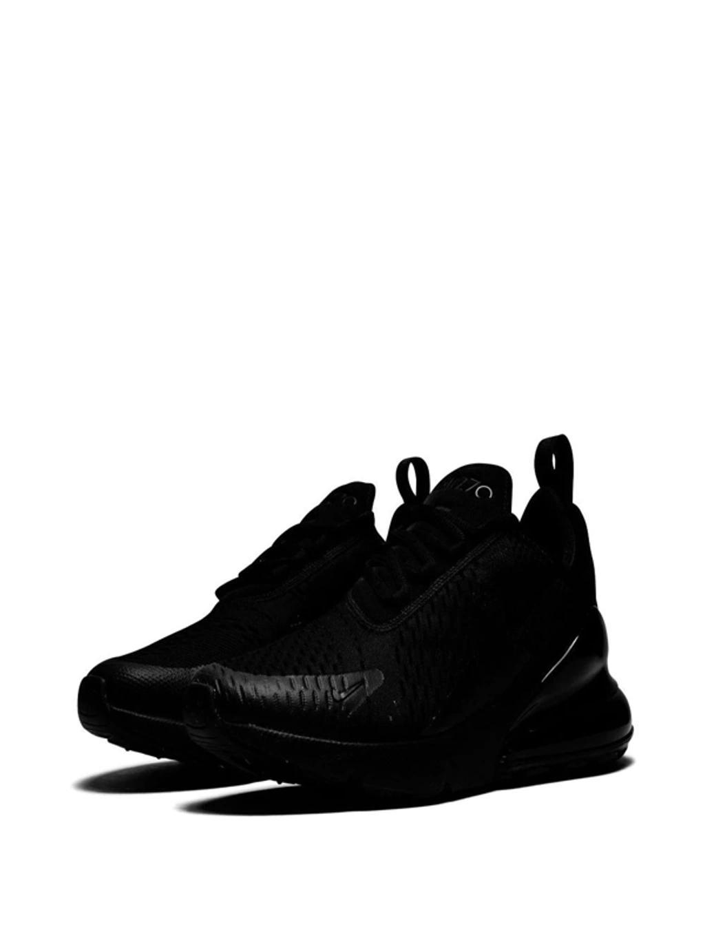 Air Max 270 Ah8050-005 Men's Triple Black Athletic Running Shoes Cg857 Product Image