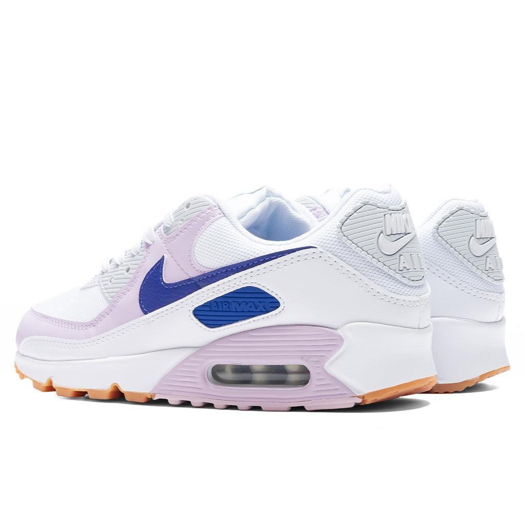 Women's Air Max 90 - White/Lapis/Pure Platinum Female Product Image