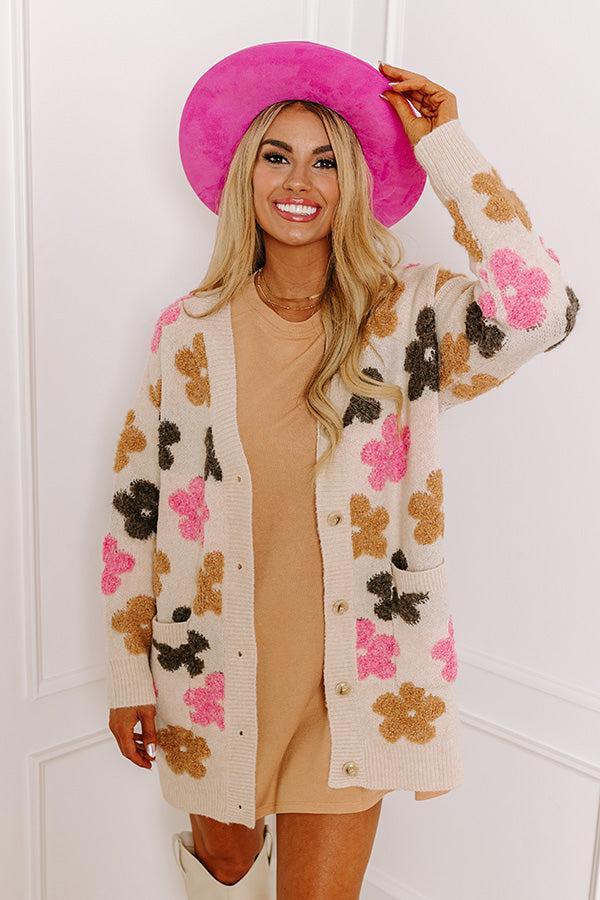 Good Times Floral Cardigan Product Image