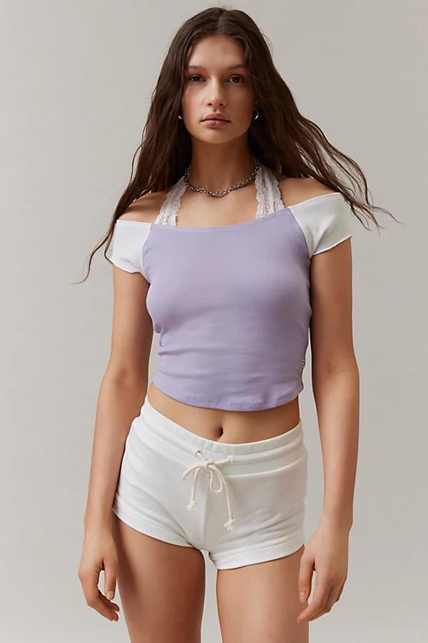 BDG Denny Lace Twofer Top Womens at Urban Outfitters Product Image