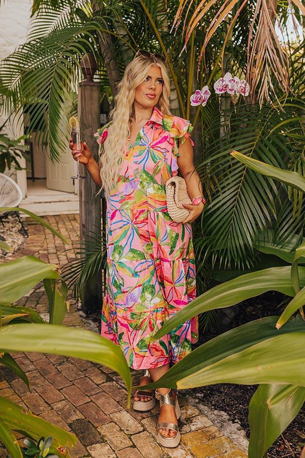 Stay In The Journey Floral Midi Curves Product Image