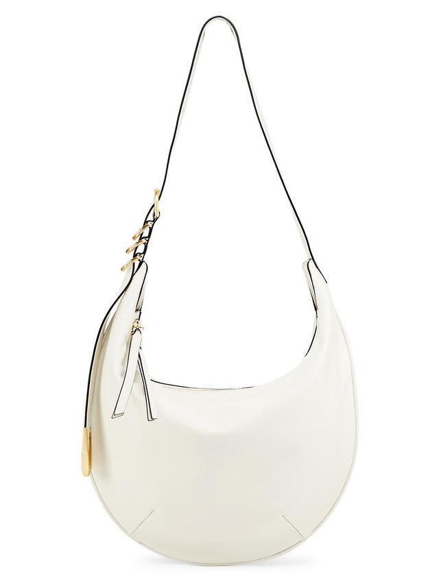 Womens Spire Leather Hobo Bag Product Image