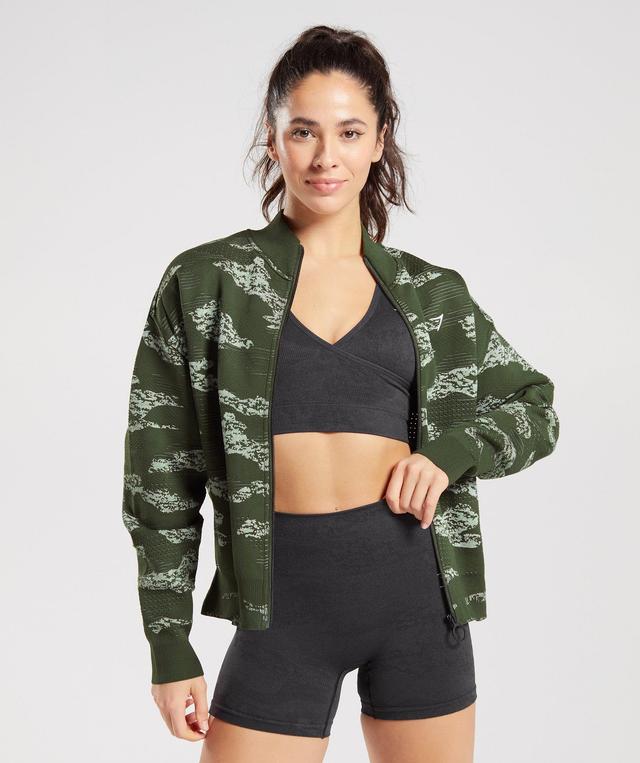 Adapt Camo Seamless Track Jacket Product Image