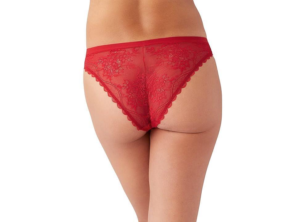 b.tempt'd by Wacoal No Strings Attached Cheeky (Crimson ) Women's Underwear Product Image