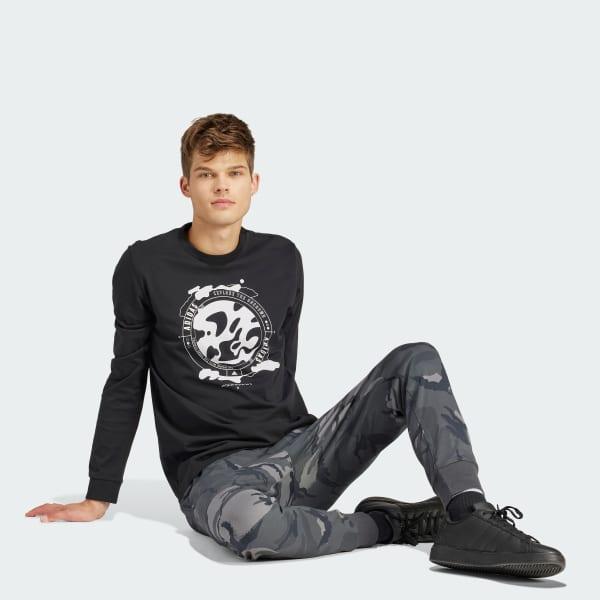 City Escape Town Camo Long Sleeve Graphic Tee Product Image