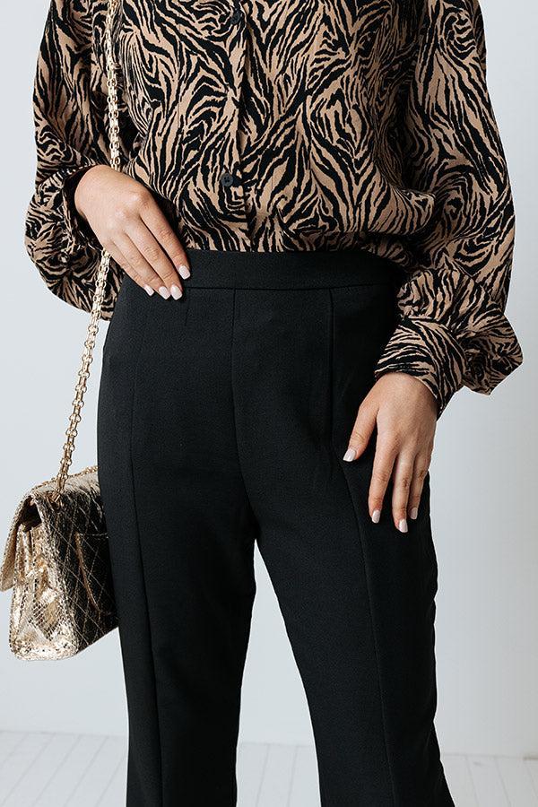 Never Stray High Waist Pants In Black Product Image