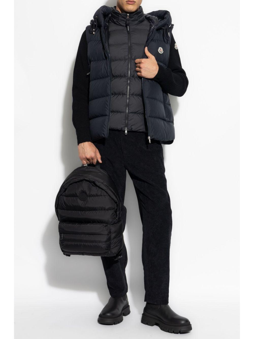 MONCLER Cardamine Down Gilet In Blue Product Image