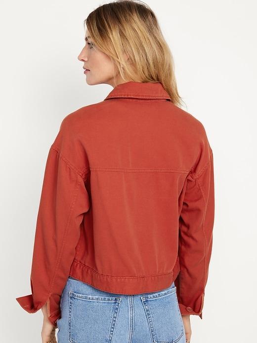 Crop Utility Jacket Product Image