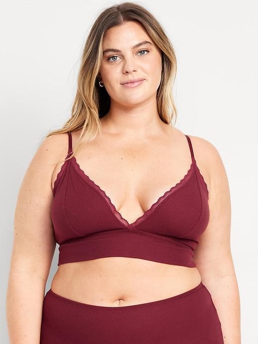 Longline Waffle Bralette Product Image