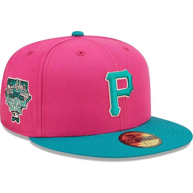 Mens New Era /Green Pittsburgh Pirates Cooperstown Collection 2006 MLB All-Star Game Passion Forest 59FIFTY Fitted Hat Product Image