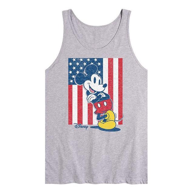 Disneys Mickey Mouse Mens American Flag Tank Top Product Image