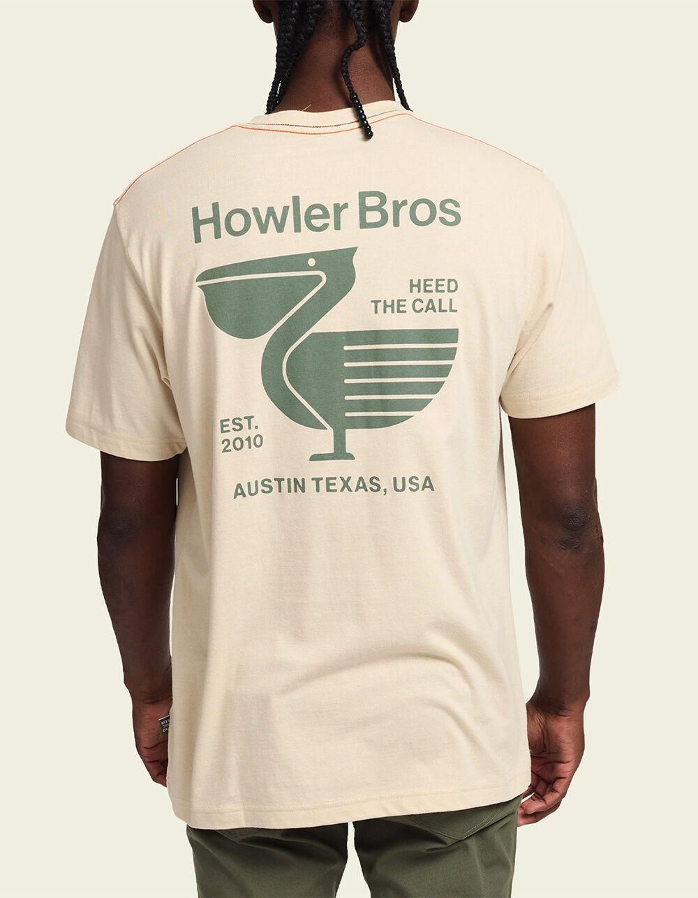 HOWLER BROTHERS Pelican Postage Mens Pocket Tee Product Image