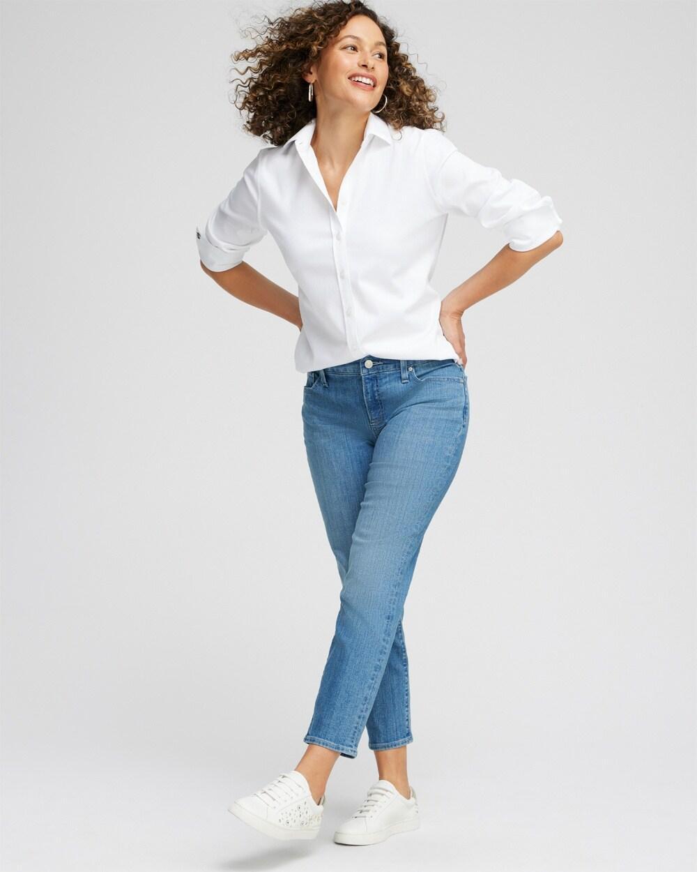 Girlfriend Cropped Jeans Product Image