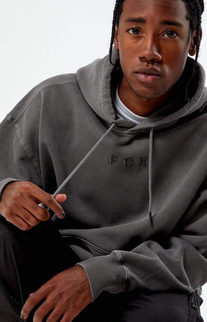 Fox Men's Wordmark Oversized Fleece Hoodie Product Image