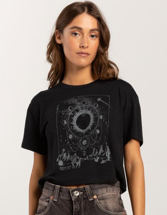 ICONIC ARIZONA Sacred Sand Womens Crop Tee Product Image