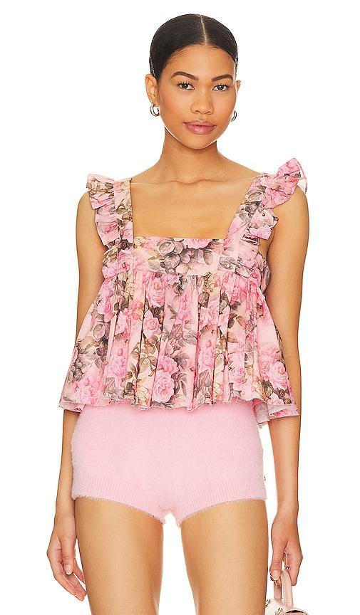 The Ruffle Apron Top Product Image