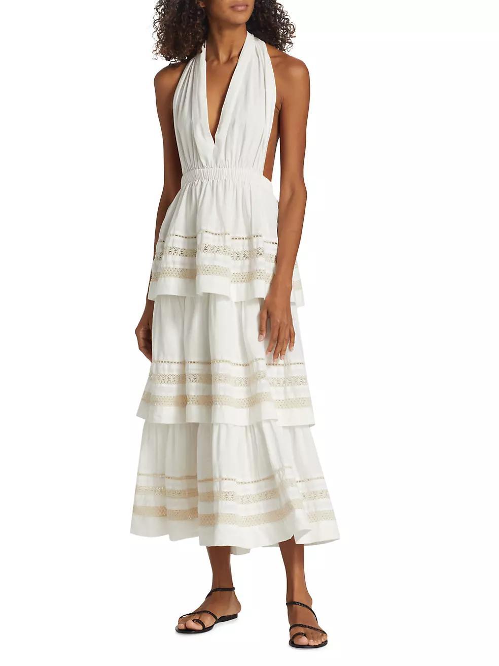 Davina Tiered Maxi Dress Product Image