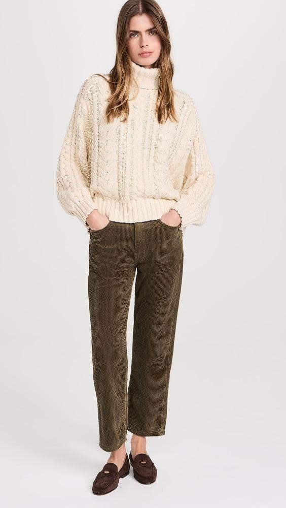 Denimist Cable Turtleneck Sweater | Shopbop Product Image