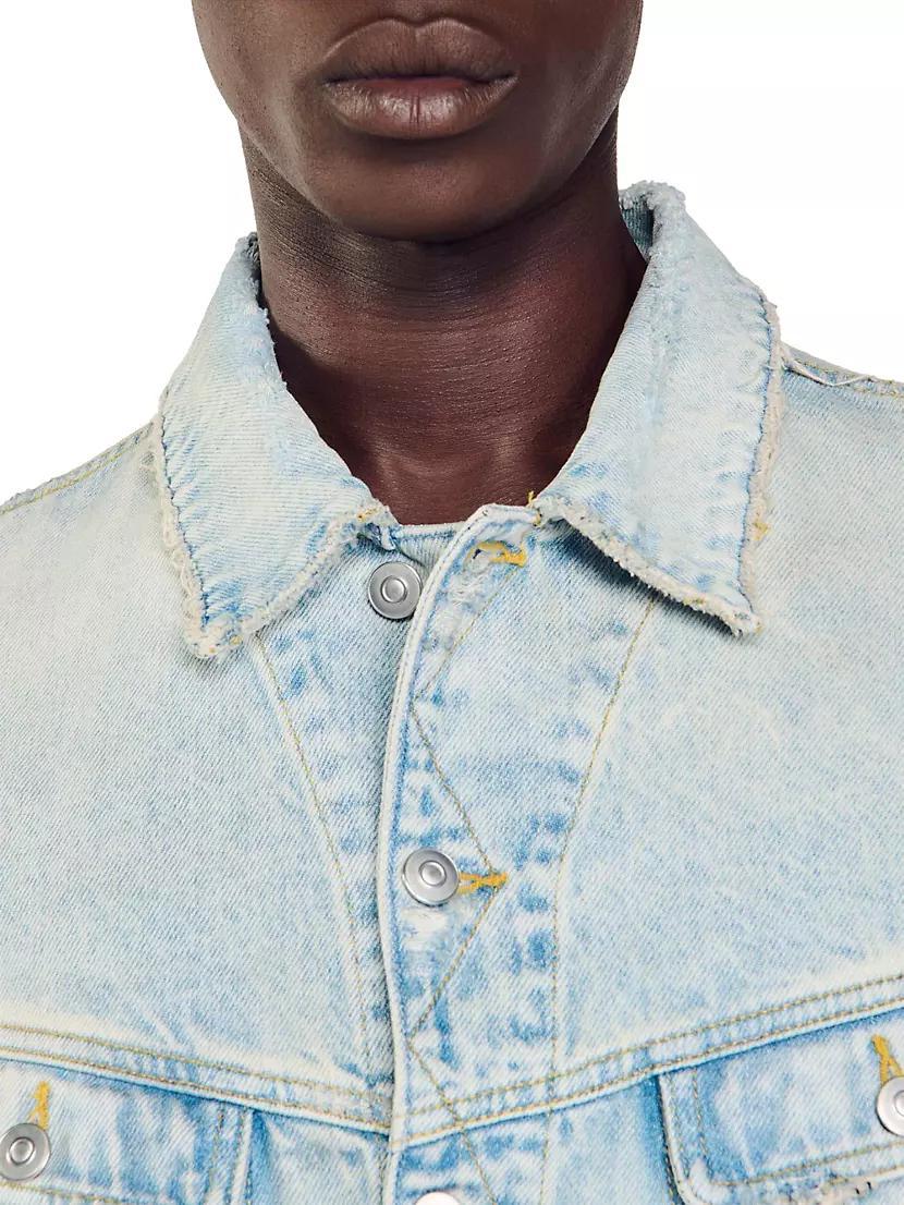 Faded Denim Jacket Product Image