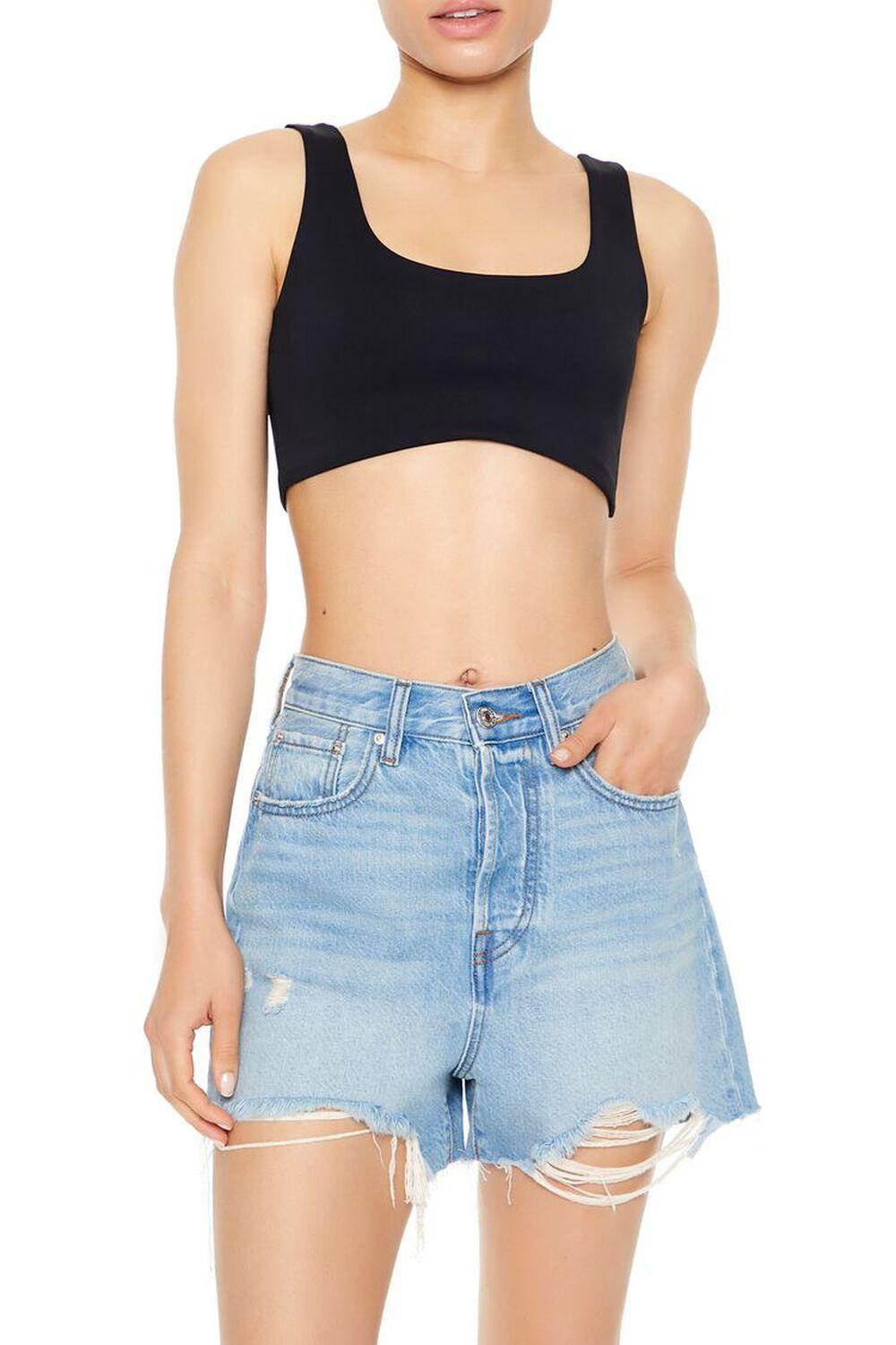 Scoop-Back Crop Top | Forever 21 Product Image