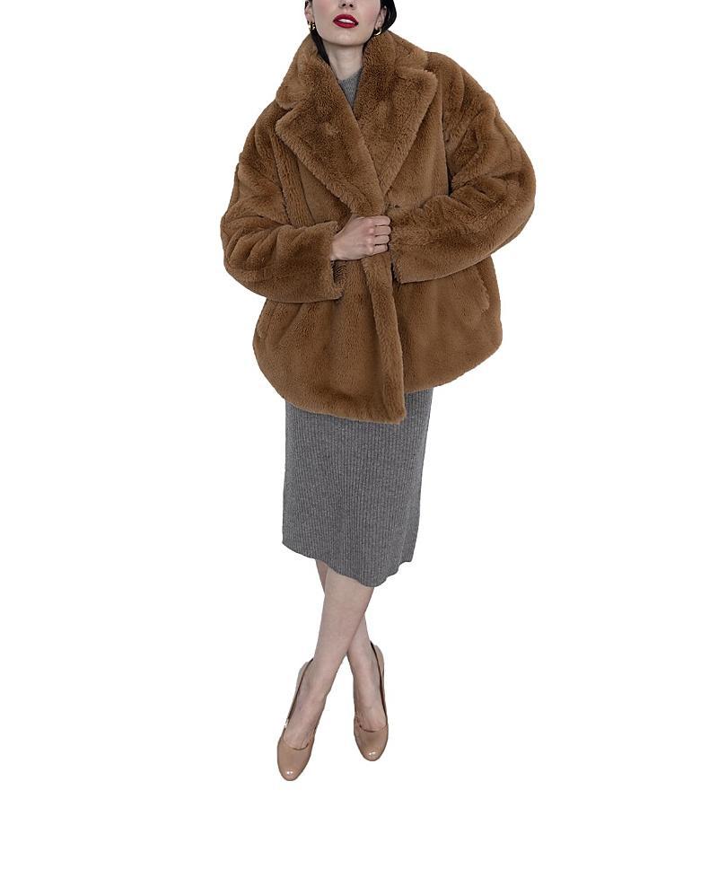 Emilia George Short Faux Fur Maia Coat Product Image