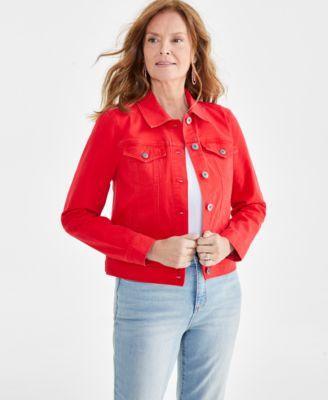 Women's Classic Denim Jacket, Regular & Petite, Created for Macy's  Product Image