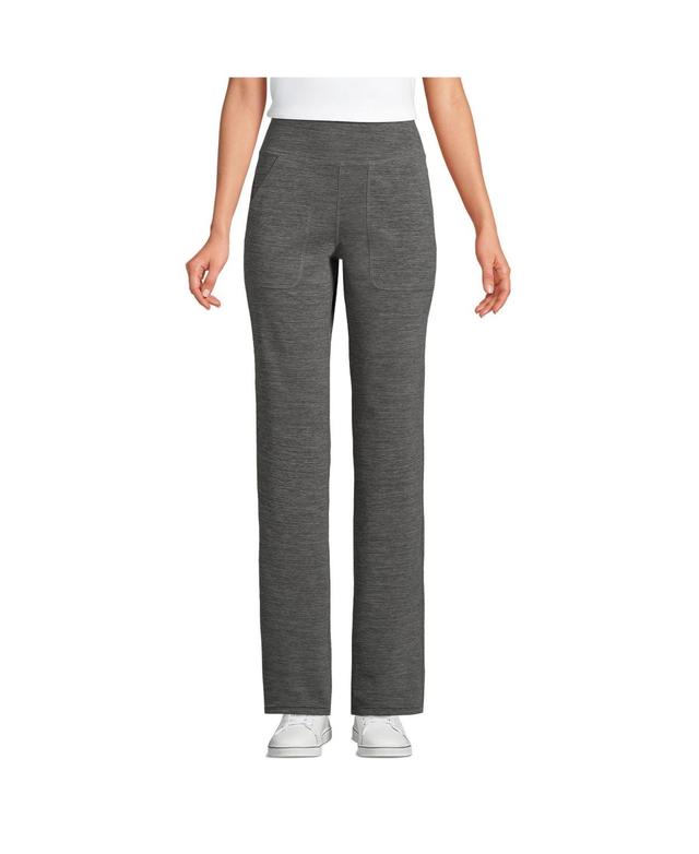 Petite Lands End Active Hi Impact HR Straight Leg Pants, Womens Product Image