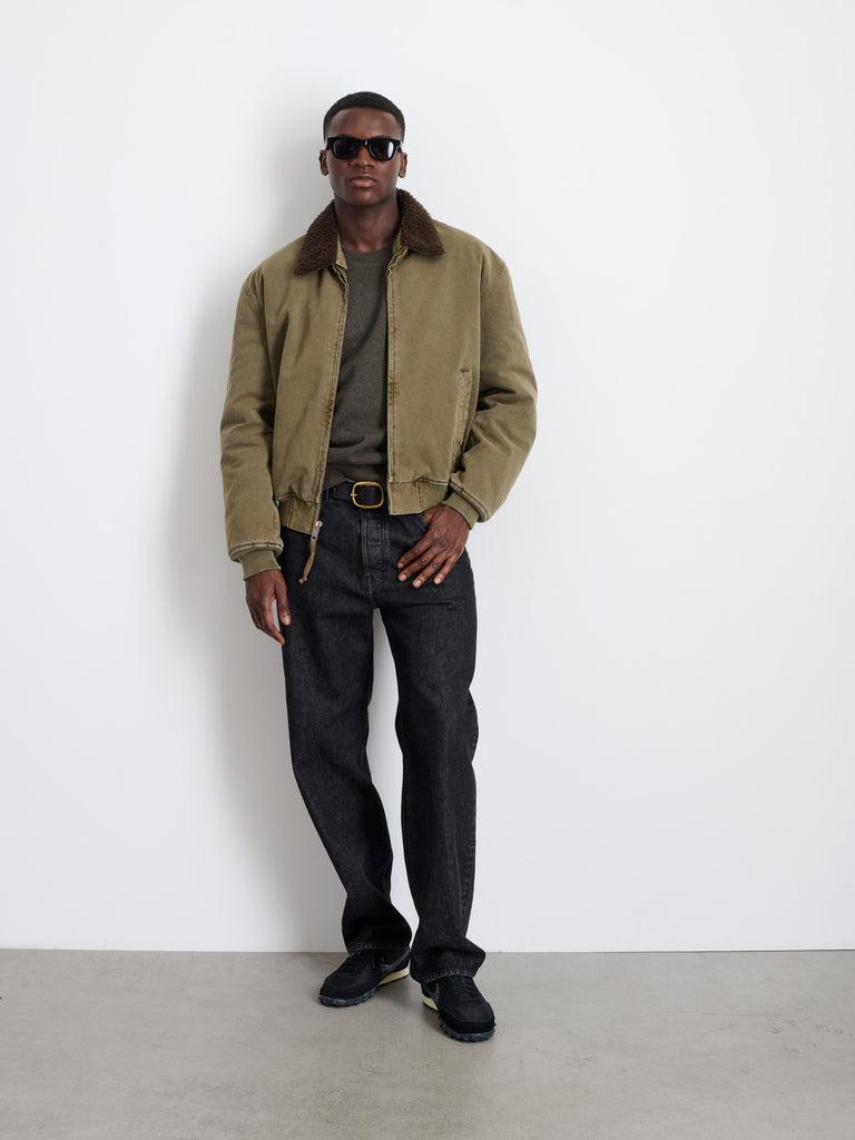 Flight Jacket In Canvas Product Image